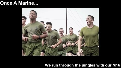 We Run through the Jungles with our M16