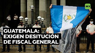 El Gobierno de Guatemala rechaza las protestas de tres días