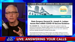 After mRNA, 84% Increase In Cardiac Death, says FL Dept. Of Health + YOUR Calls – Ask Dr. Drew