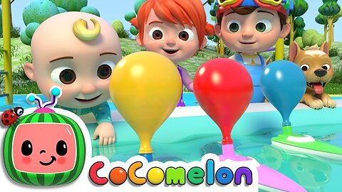 Balloon Boat Race | Melon Kids Fun | Nursery Rhymes | Kids Cartoon Songs 2023