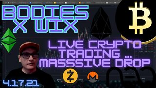MASSIVE DROP ACROSS THE CRYPTO MARKET. HOW TO PROFIT? LET'S GO!! LIVE #BITCOIN TRADING