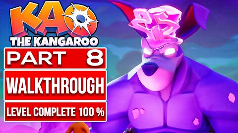 KAO THE KANGAROO Gameplay Walkthrough PART 8 No Commentary (Complete Level 100%, All Collectibles)