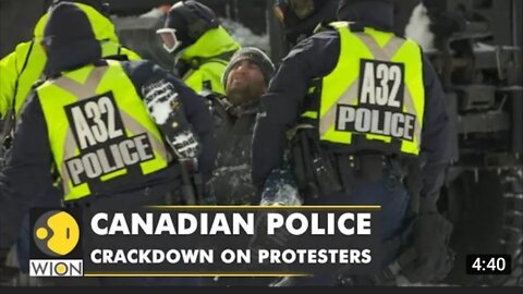 Canada Truckers Protest: Police arrest 77 demonstrators in Ottawa | World English News |