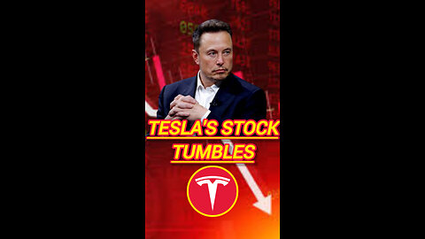 Tesla's Stock Tumbles | Investing in Tesla #tsla #viral
