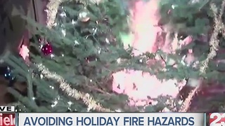 Avoid holiday fire hazards