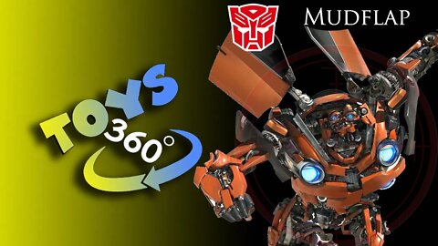 Mudflap Transformers Movie ROTF - Custom paint toy (Revenge of the fallen) review 360 #shorts