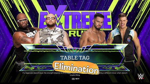 WWE 2k24 TableEliminationTornadoTag Dudley Boyz vs A Town Down Under