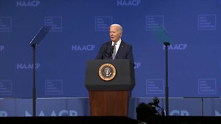 CornPop Is Jealous! Biden Talks About His Best Friend 'Mouse' During Speech At NAACP Convention