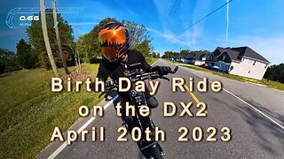 Birth Day Ride on the Dualtron X2-April 20th 2023