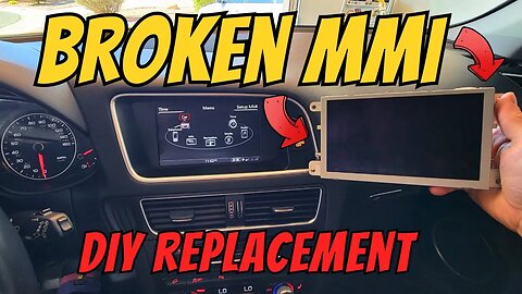 Audi Q5 MMI Screen Replacement - Step-by-Step DIY Guide | Same Process for Most Audi Models