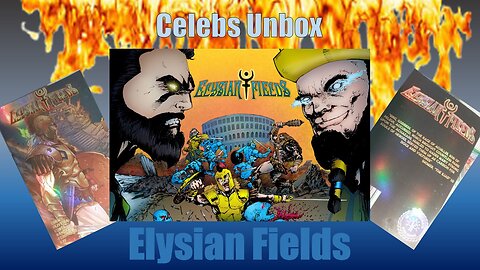 Celebrities Unboxing Indie Comic Book | Elysian Fields