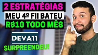 4º FUNDO IMOBILIÁRIO BATEU A META DE R$10 TODO MÊS! ESTRATÉGIAS SIMPLES E EFICIENTES #deva11