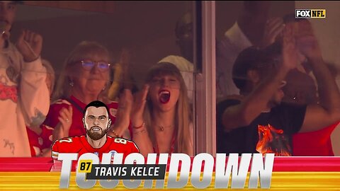 Taylor Swift Goes Crazy After Boyfriends Touchdown In Blowout Game