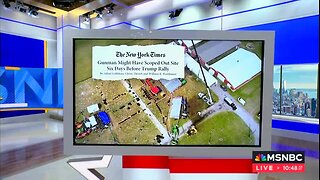 De Luce on Trump: Apparently, the Shooter Flew a Drone Over the Site Which Could’ve Helped Plan His Attack