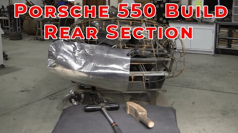 Porsche 550 Build : Rear section