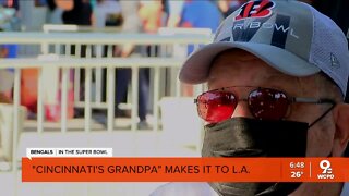 Cincinnati's grandpa makes it to L.A.