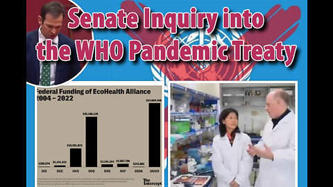 WHO Pandemic Treaty Debate [Senator Matt Canavan]