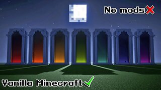 Minecraft Build tutorial : How to Get This Pretty Light Effect