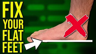 How to Fix Flat Feet with Ankle Pronation | Follow Along Routine & Tools