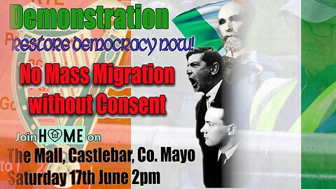 Demonstration, Castlebar Co.Mayo 17.06.2023