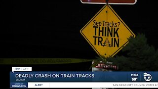 One person struck, killed by train in Del Mar