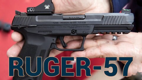 New Ruger-57 5.7x28mm Pistol at SHOT Show 2020