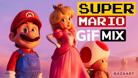 Super Mario Bros GiF MIX #supermariobros #mariobros #gif