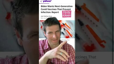 Biden Wants A Next Generation Vaccine To Stop Infection? 🤣😂