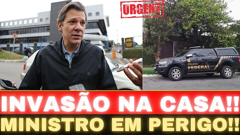 URGENTE!! PF ACIONADA AS PRESSAS!! CASA DE HADDAD SOFRE TENTATIVA DE ASSALTO!!