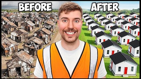 I Built 100 Houses And Gave Them Away!