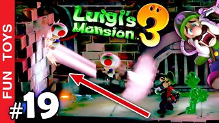 Luigi's Mansion 3 #19 - Usando a cabeça do TOAD para abrir passagens secretas no Hotel Sinistro! 👻