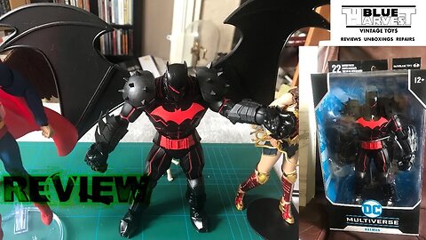 AMAZING MACFARLANE DC ARMOURED HELLBAT BATMAN REVIEW