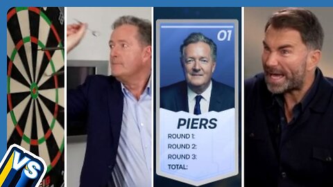 Piers Morgan vs Eddie Hearn vs Barry Hearn Darts Challenge And Quick-Fire Questions