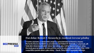 Fiat dolar: Robert F. Kennedy Jr. rozdával červené pilulky