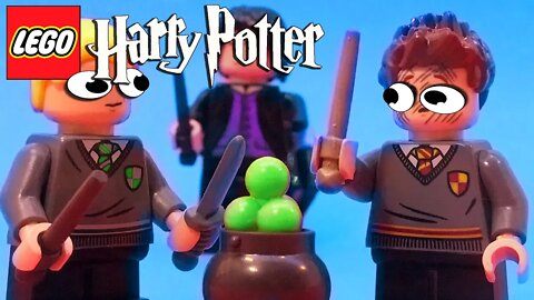 LEGO Hogwarts Moments Potions Class Up-Close!