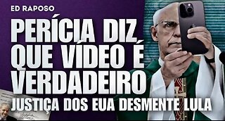 PERÍCIA DE VÍDEO DE JÚLIO LANCELLOTTI, JUSTIÇA AMERICANA RESPONDE LULA E ACORDO DE MORAES