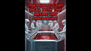 𝗨𝗙𝗢 𝗗𝗜𝗦𝗖𝗟𝗢𝗦𝗨𝗥𝗘: CAN THE PUBLIC HANDLE THE TRUTH?