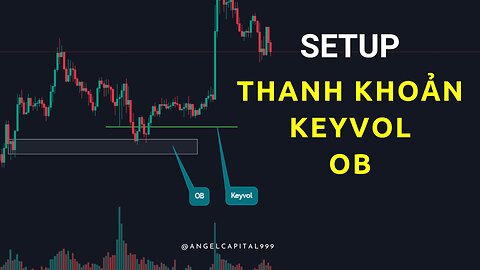 Setup Thanh khoản + Key Vol + Orderblock | Trading | Angel