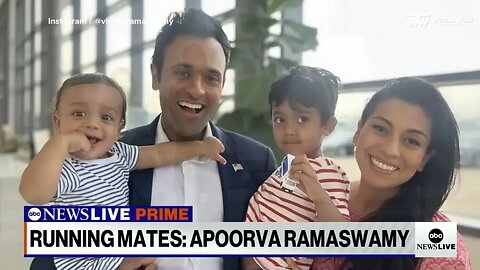 Running Mates: Apoorva Ramaswamy on Her Husband's 2024 Presidential Campaign-World-Wire