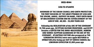 GIZA TO ATLANTIS ANUNNAKI OF THE SIRIAN COUNCIL AND EARTH PROTECTION, THE FIRST BUILDING OF THE GR