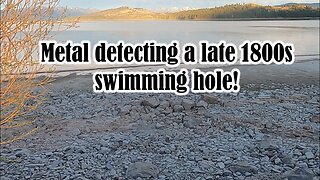 METAL DETECTING OLD SWIMING HOLE (1936 COIN FOUND) Ep3