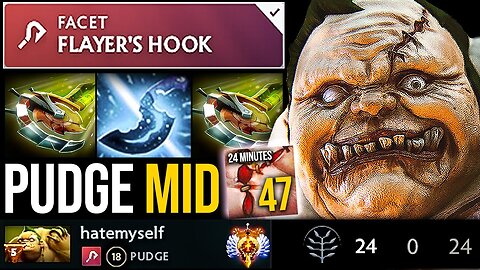 🔥 24 Minutes = 47 Flesh Heap! | Pudge vs Arc Warden Mid