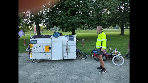 AMAZING! Tony Adams cycling Across America for 23 Years Now! WalkinAndTalkinAcrossAmerica!