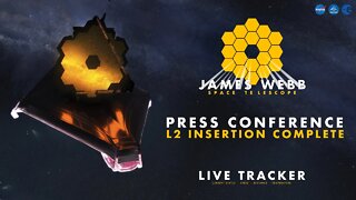 LIVE! JWST L2 Insertion Celebration - James Webb Tracker! #NASA #WEBB