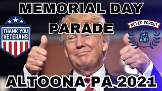 Watch Donald Trump's Historic Memorial Day Parade Surprise in Altoona PA!