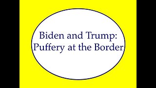 Biden and Trump: Puffery at the Border