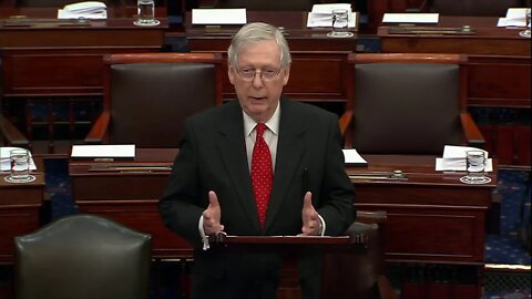 McConnell Speaks on Organizing Resolution Ahead of Senate Impeachment Trial