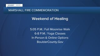 Marshall Fire: Weekend of Healing