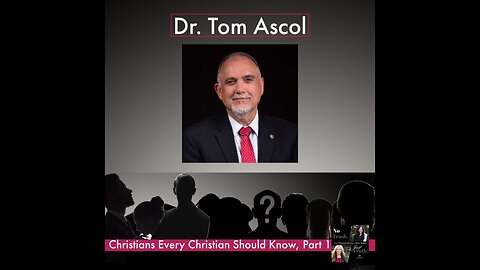 Tom Ascol Joins Us!