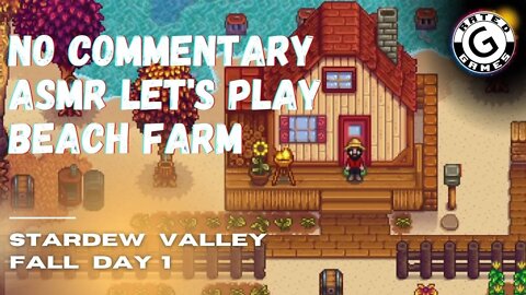 Stardew Valley No Commentary - Family Friendly Lets Play on Nintendo Switch - Fall Day 1